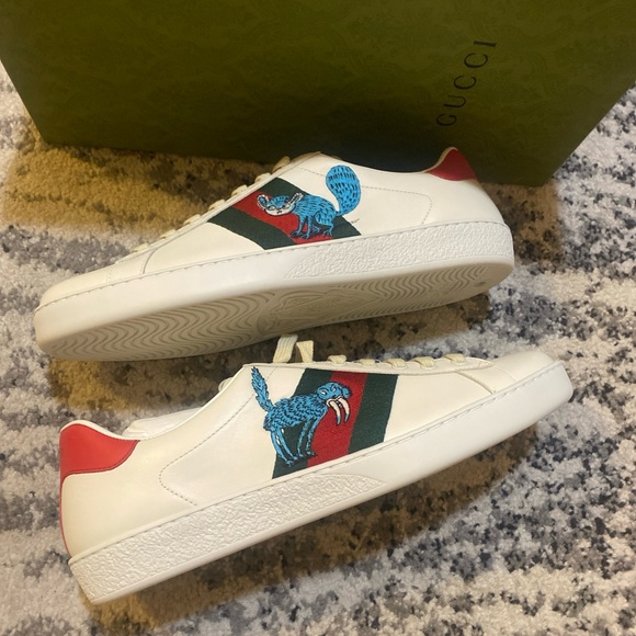 Gucci X Freya Hartas Ace Sneaker - Picture 1 of 9